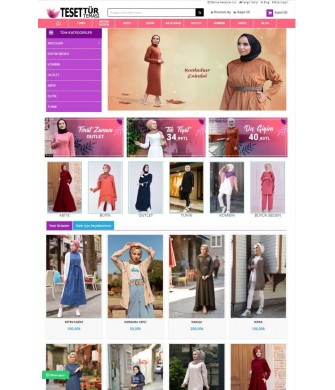 Opencart 3.x Tesettur Giyim Full Paket