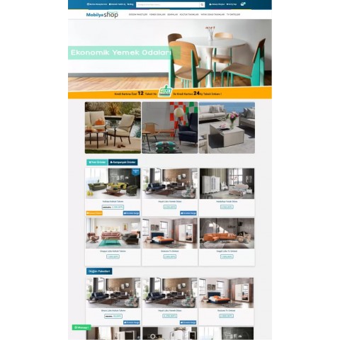 Opencart 3.x Mobilya v2 Full Paket